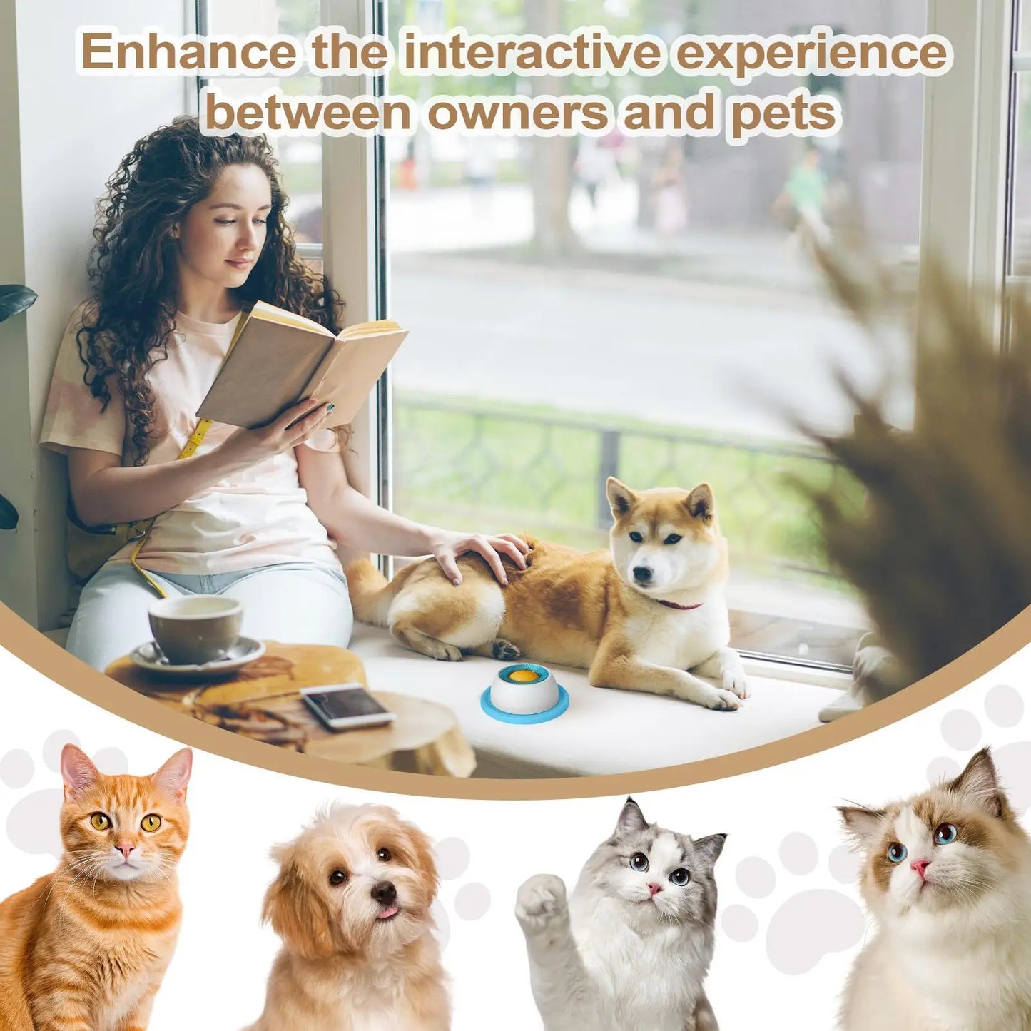 Pet Puzzle Feeder Toy Interactive Slow Feeding Dog Treat Dispenser Toys for Boredom Anxiety Relief Healthy Eating Pet Feeding Ac