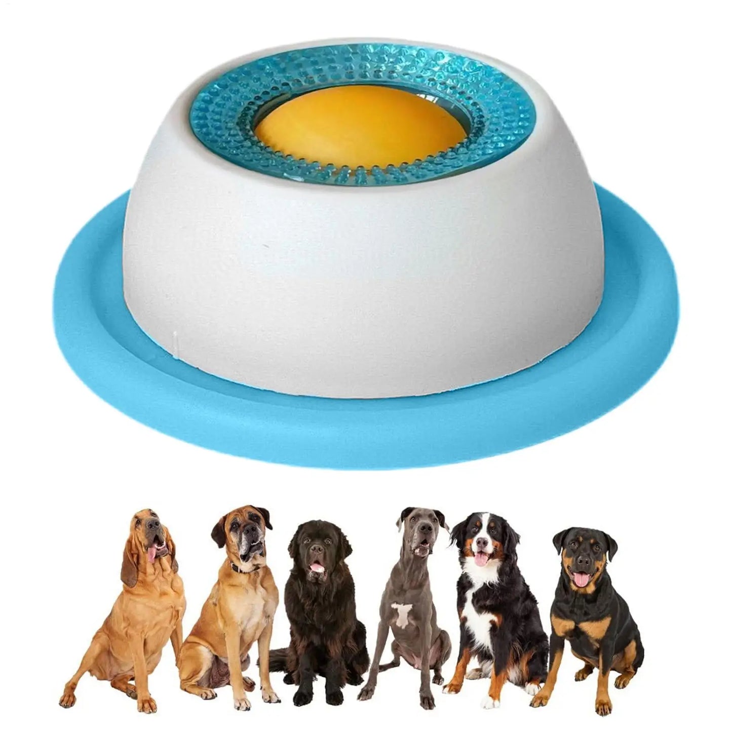 Pet Puzzle Feeder Toy Interactive Slow Feeding Dog Treat Dispenser Toys for Boredom Anxiety Relief Healthy Eating Pet Feeding Ac