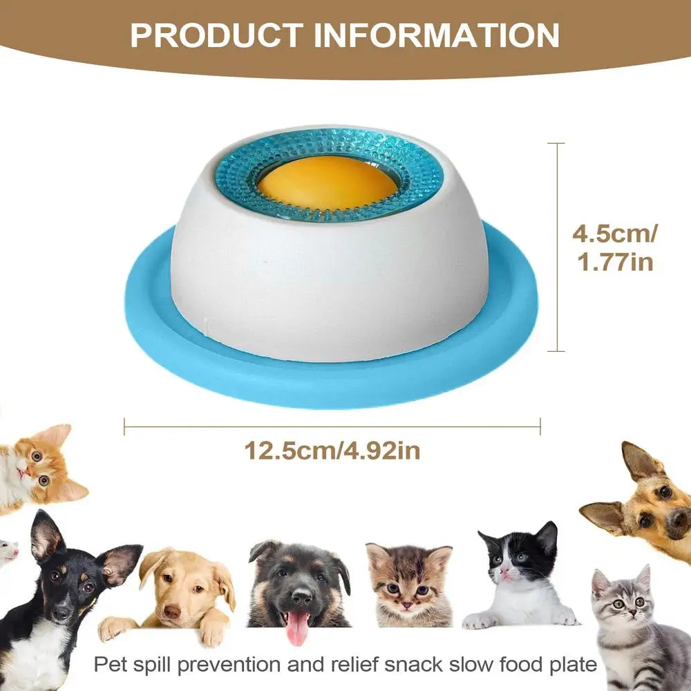 Pet Puzzle Feeder Toy Interactive Slow Feeding Dog Treat Dispenser Toys for Boredom Anxiety Relief Healthy Eating Pet Feeding Ac